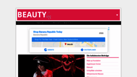 What Beautylog.de website looked like in 2020 (4 years ago)