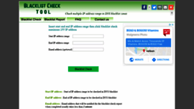 What Blchecktool.com website looked like in 2020 (4 years ago)