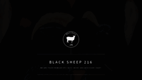 What Blacksheep216.com website looked like in 2020 (4 years ago)