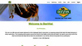 What Beevital.us website looked like in 2020 (4 years ago)