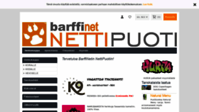 What Barffi.net website looked like in 2020 (4 years ago)