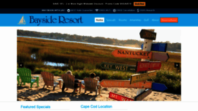 What Baysideresort.com website looked like in 2020 (4 years ago)