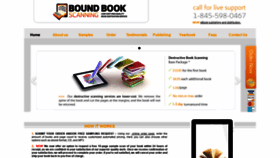 What Boundbookscanning.com website looked like in 2020 (4 years ago)