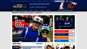 What Boys-brigade.org.uk website looked like in 2020 (4 years ago)