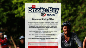 What Brissietothebay.com.au website looked like in 2020 (4 years ago)