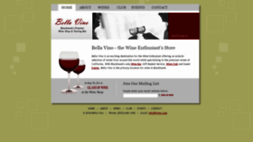 What Bvino.com website looked like in 2020 (4 years ago)