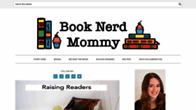 What Booknerdmommy.com website looked like in 2020 (4 years ago)