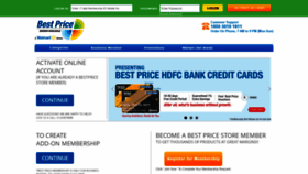 What Bestprice.in website looked like in 2020 (4 years ago)
