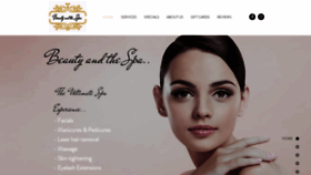What Beautyandthespa.ca website looked like in 2020 (4 years ago)