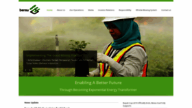 What Beraucoal.co.id website looked like in 2020 (4 years ago)