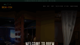 What Brewfish.net website looked like in 2020 (4 years ago)