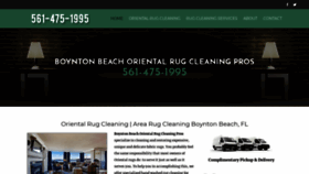 What Boyntonbeachorientalrugcleaning.com website looked like in 2020 (4 years ago)