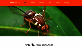 What Biosecurityacademy.nz website looked like in 2020 (4 years ago)