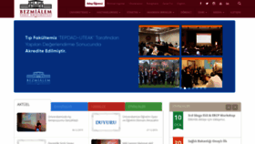 What Bezmialem.edu.tr website looked like in 2020 (4 years ago)
