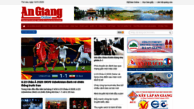 What Baoangiang.com.vn website looked like in 2020 (4 years ago)