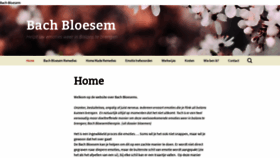 What Bachbloesem.nu website looked like in 2020 (4 years ago)