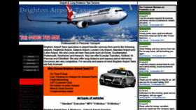 What Brightonairporttaxis.co.uk website looked like in 2020 (4 years ago)