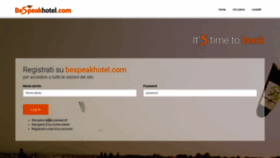 What Bespeakhotel.com website looked like in 2020 (4 years ago)