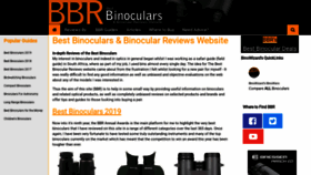 What Bestbinocularsreviews.com website looked like in 2020 (4 years ago)