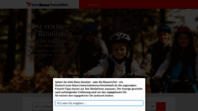 What Bahnbonus-freizeitwelt.de website looked like in 2020 (4 years ago)