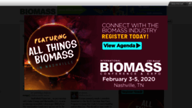 What Biomassmagazine.com website looked like in 2020 (4 years ago)