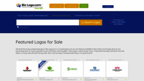 What Biz-logo.com website looked like in 2020 (4 years ago)