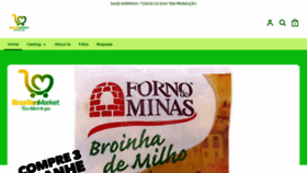 What Brazilianmarket.ca website looked like in 2020 (4 years ago)