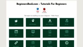 What Beginnersbook.com website looked like in 2020 (4 years ago)