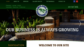 What Brynmawrlandscaping.com website looked like in 2020 (4 years ago)