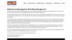 What Baumgartnerrvandboat.com website looked like in 2020 (4 years ago)