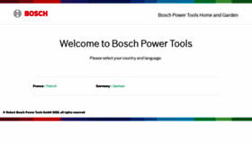 What Bosch-diy.com website looked like in 2020 (4 years ago)