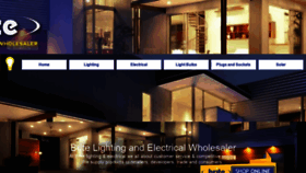 What Britelighting.co.za website looked like in 2020 (4 years ago)