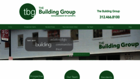 What Buildinggroup.com website looked like in 2020 (4 years ago)