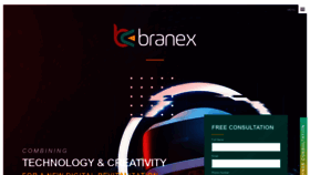 What Branex.com website looked like in 2020 (4 years ago)