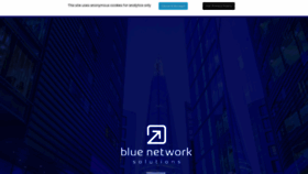 What Blue-network.co.uk website looked like in 2020 (4 years ago)