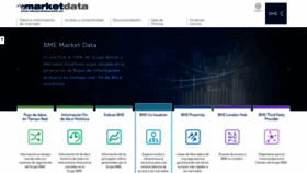 What Bmemarketdata.es website looked like in 2020 (5 years ago)