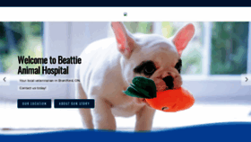 What Beattieanimalhospital.com website looked like in 2020 (4 years ago)