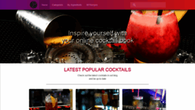 What Best-cocktails-recipes.com website looked like in 2020 (4 years ago)
