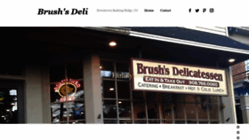 What Brushsdeli.com website looked like in 2020 (4 years ago)