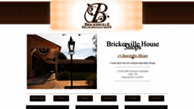 What Brickervillehouseshops.com website looked like in 2020 (4 years ago)