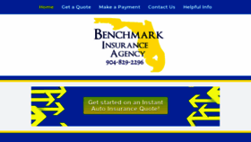 What Benchmarkins.com website looked like in 2020 (4 years ago)