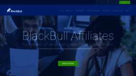 What Blackbullaffiliates.com website looked like in 2020 (4 years ago)