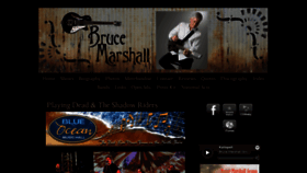 What Brucemarshall.net website looked like in 2020 (4 years ago)