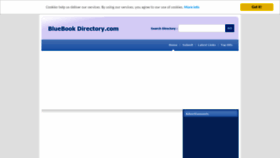 What Bluebook-directory.com website looked like in 2020 (4 years ago)