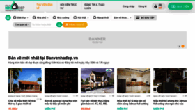 What Banvenhadep.vn website looked like in 2020 (4 years ago)