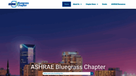 What Bluegrassashrae.org website looked like in 2020 (4 years ago)