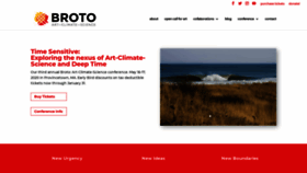 What Broto.eco website looked like in 2020 (4 years ago)