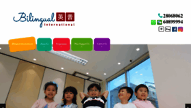 What Bilingual.com.hk website looked like in 2020 (4 years ago)