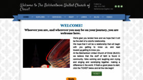 What Belchertownucc.org website looked like in 2020 (4 years ago)