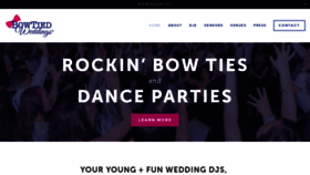 What Bowtiedweddings.com website looked like in 2020 (4 years ago)